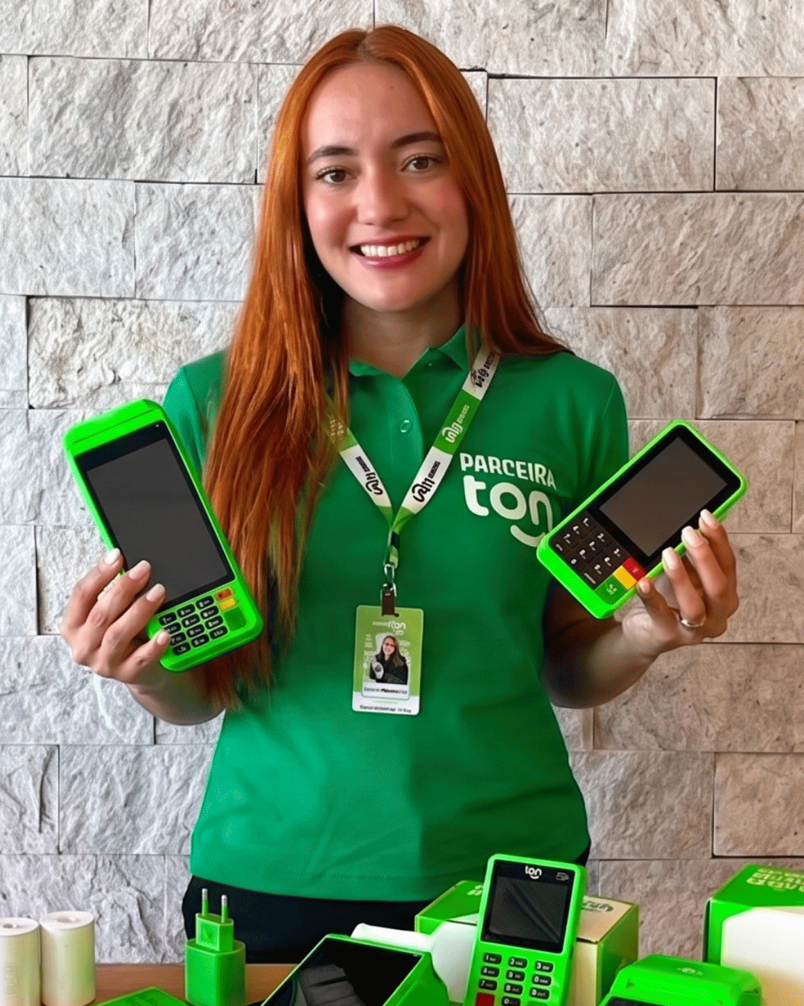 Giovana, Parceira Ton
